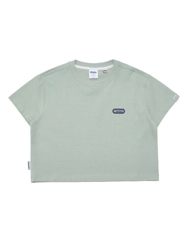 여성 백 로고 크롭 티셔츠 WOMEN`S BACK LOGO CROPPED T-SHIRT