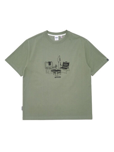 캠프사이트 티셔츠 CAMPSITE T-SHIRT